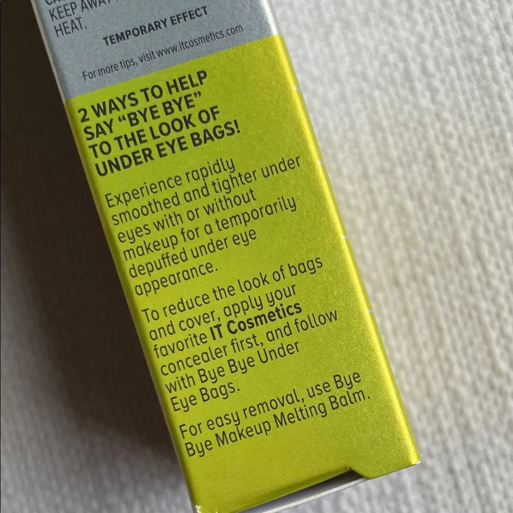 IT Cosmetics Bye Bye Under Eye Bags Daytime Treatment